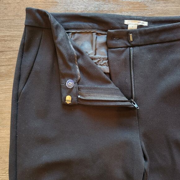 HALOGEN Nordstrom Black Slight Bootcut Stretchy Dress Pant 8 - Picture 5 of 10